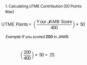 Calculating O'Level Contribution (50 Points Max)