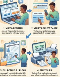 Step by step guide- how To register for Federal Road Safety Corps 