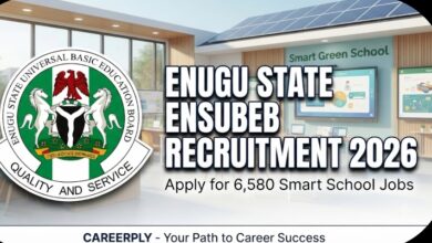 Enugu State ENSUBEB Recruitment 2026