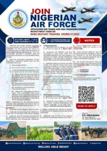 NAF Application Portal, BMTC Requirements